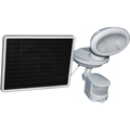 Maxsa Innovations Solar Security Video Camera and Spotlight - White 44643-CAM-WH